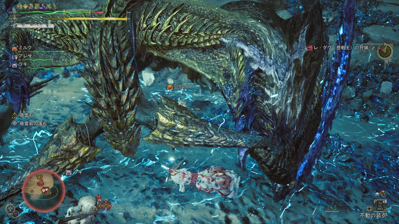 モンスターハンターワイルズ』歴戦王レ・ダウに挑戦！・・・なん