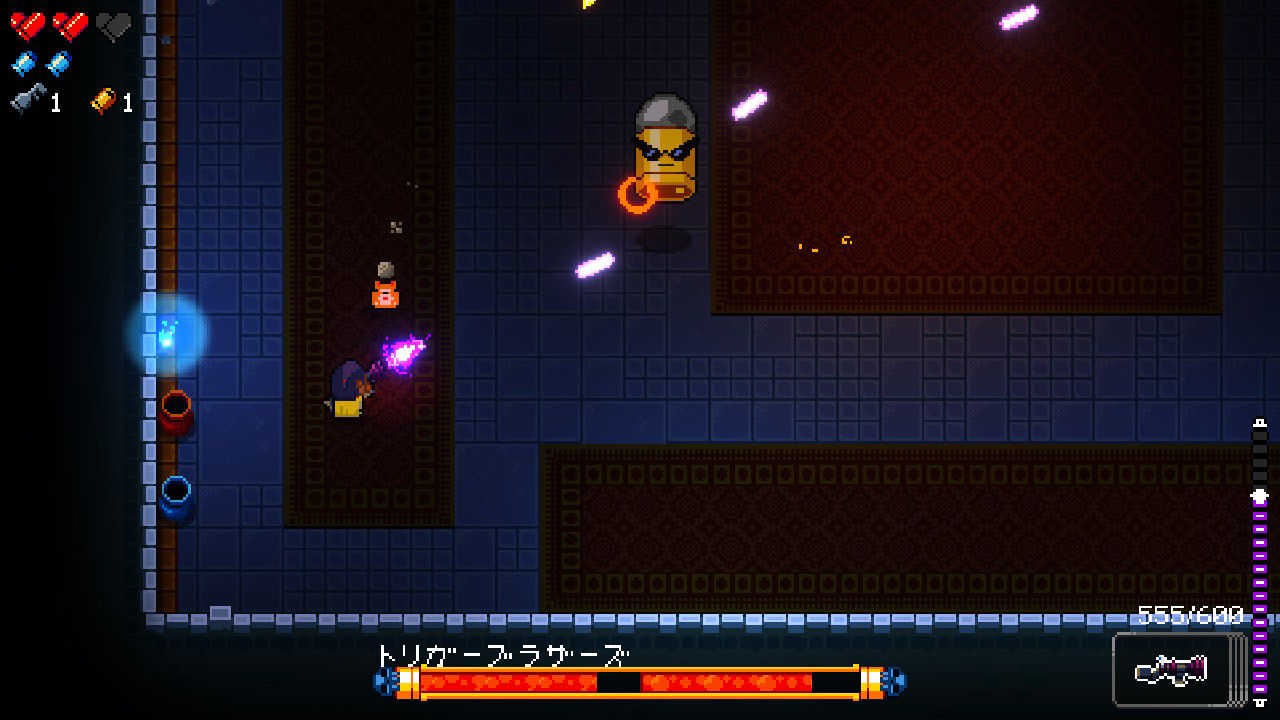 Switch版 Enter The Gungeon レビュー コレクションも楽しいガンシュー ローグライク 難易度高めで操作には慣れが必要 エンターザガンジョン もゲつぶ 元ゲーム情報サイト編集者のつぶやき