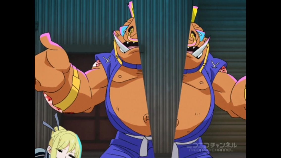 アニメ感想 ニンジャスレイヤー フロム アニメイシヨン 第話 バジリスクとの死闘 盗んだバイクで走り出すフジキド 圧倒的に固い名刺 もゲつぶ 元ゲーム情報サイト編集者のつぶやき