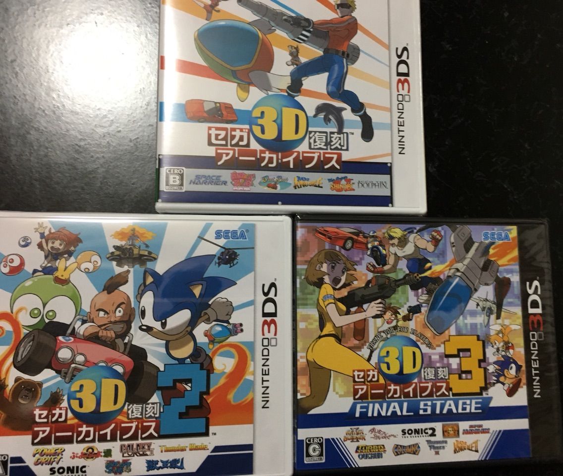 セガ3D復刻アーカイブストリプルパックを購入してやったぜ！【犬とOLの