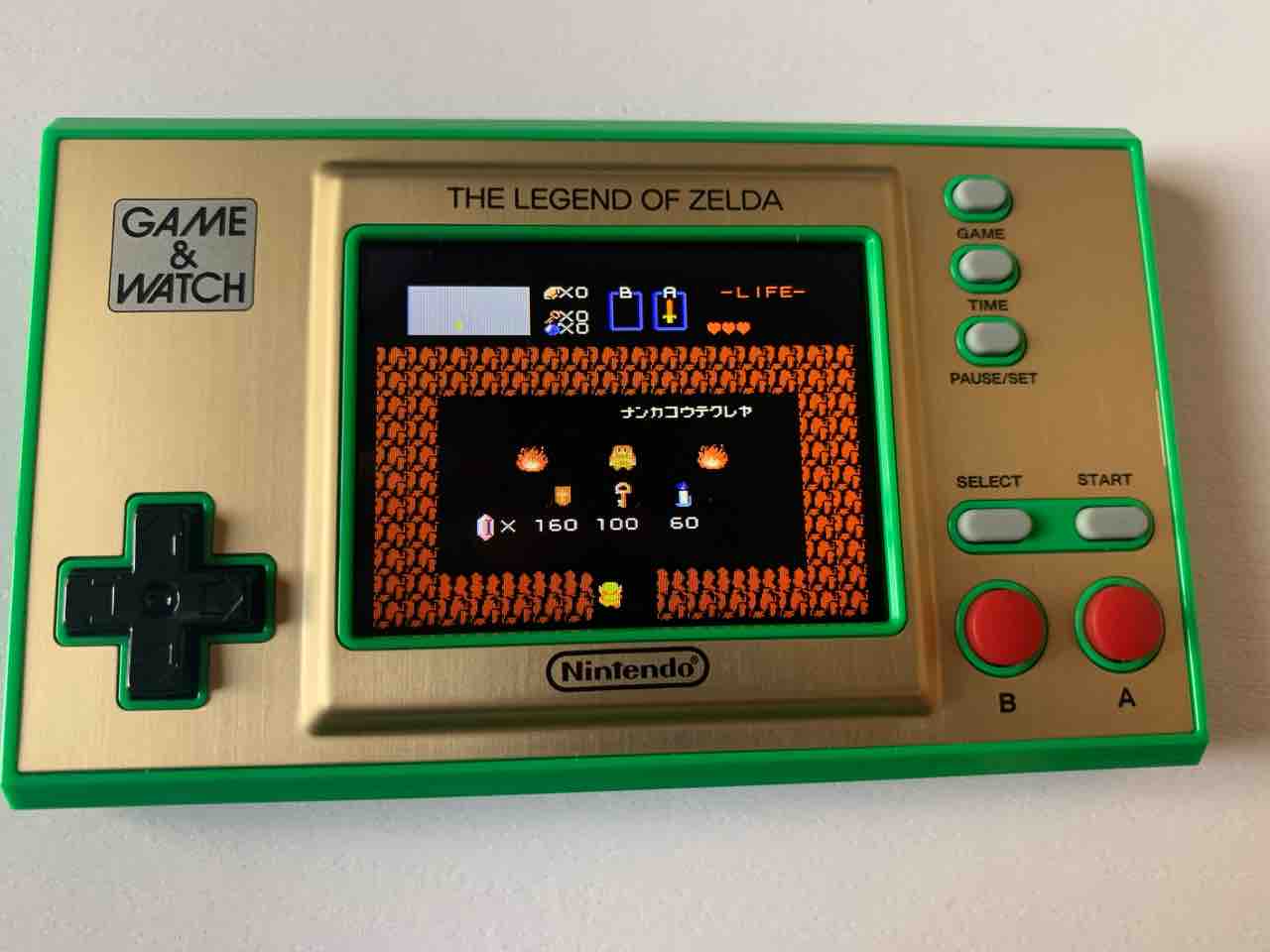 ゼルダの伝説』ゲーム＆ウォッチ購入！ゲーム4作品+あそべる時計