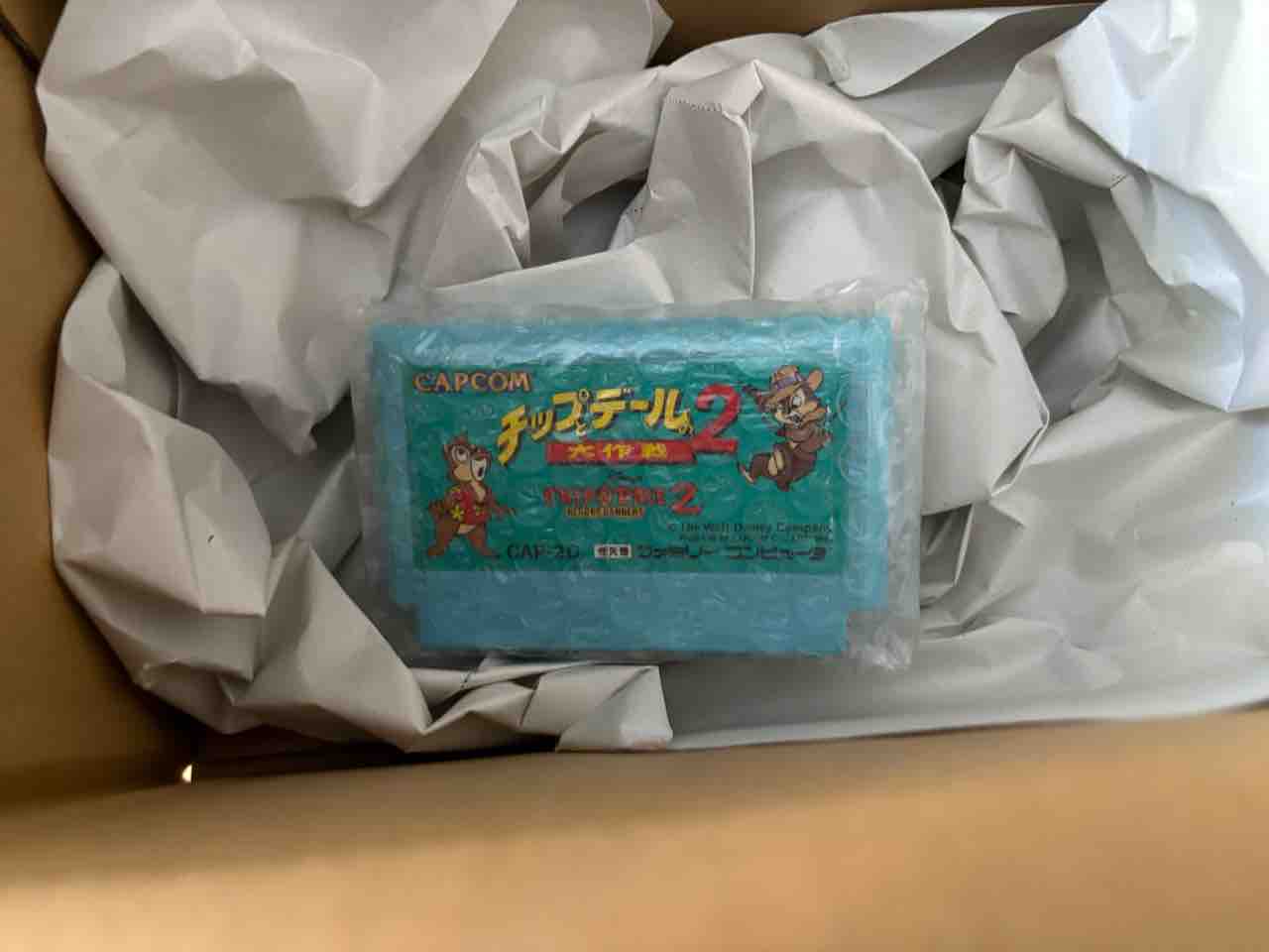レトロゲーム】『チップとデールの大作戦2』購入!! これでカプコンの