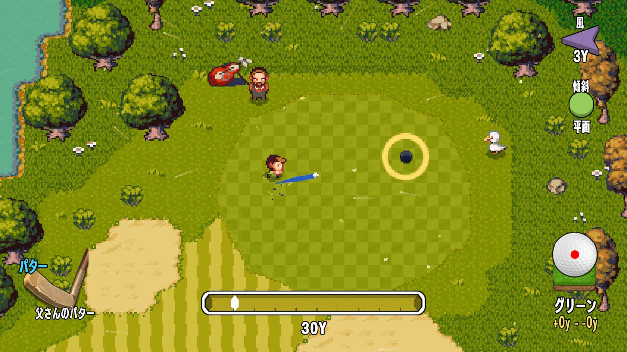ゴルフストーリー 序盤レビュー ゴルフとrpgが良いカンジに融合 小ネタも光る良作 ボールを人にぶつけてはいけませんよ もゲつぶ 元 ゲーム情報サイト編集者のつぶやき