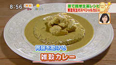 ケンコウバル・サルー 南雲吉則 【カレー粉で作る雑穀カレー】