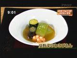 夏野菜のわさびあん