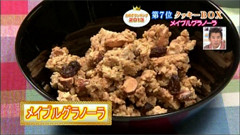 料理研究家 なかしましほさん 【メープルグラノーラ】