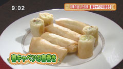 中国料理 新葡苑 【春キャベツの春巻き】