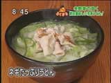 日本橋ゆかり 【ネギたっぷりうどん】