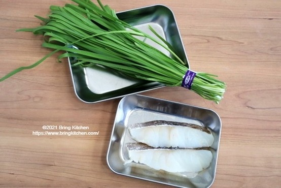 20210107にら鱈ホイル蒸し1