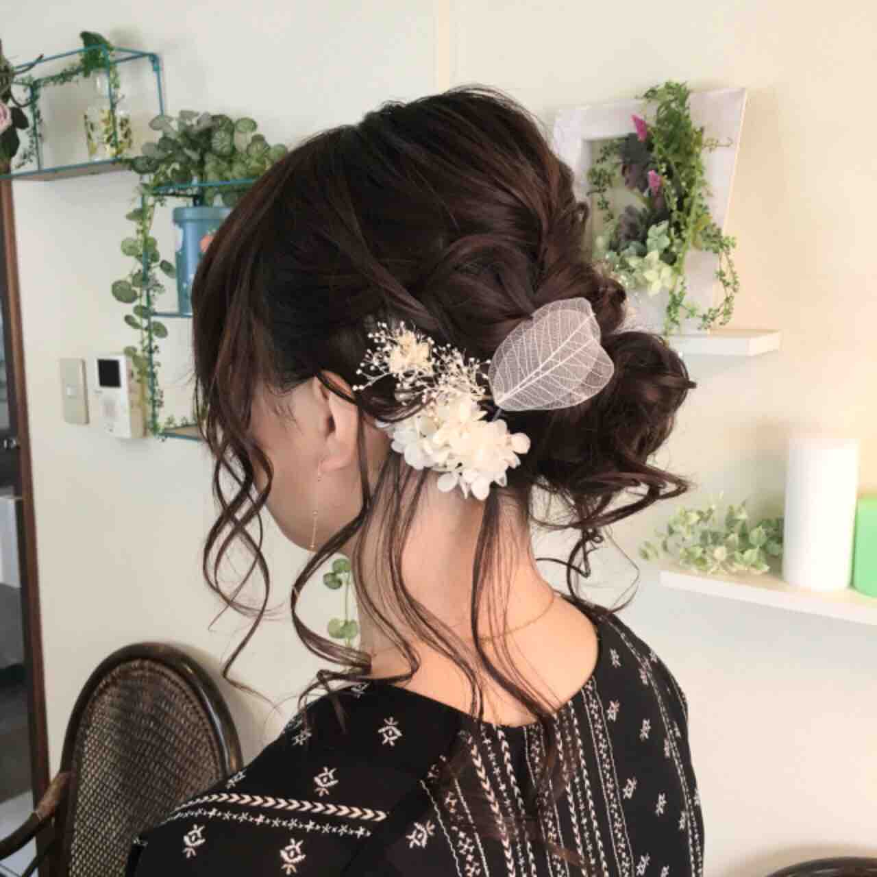 可愛い 極ゆるスタイル ブライダルヘアメイク ウエディングヘアセットも北千住cobacoにお任せ 北千住cobacoからのbeauty Guidance 北千住でヘアセット ヘアメイクのご相談はお気軽に