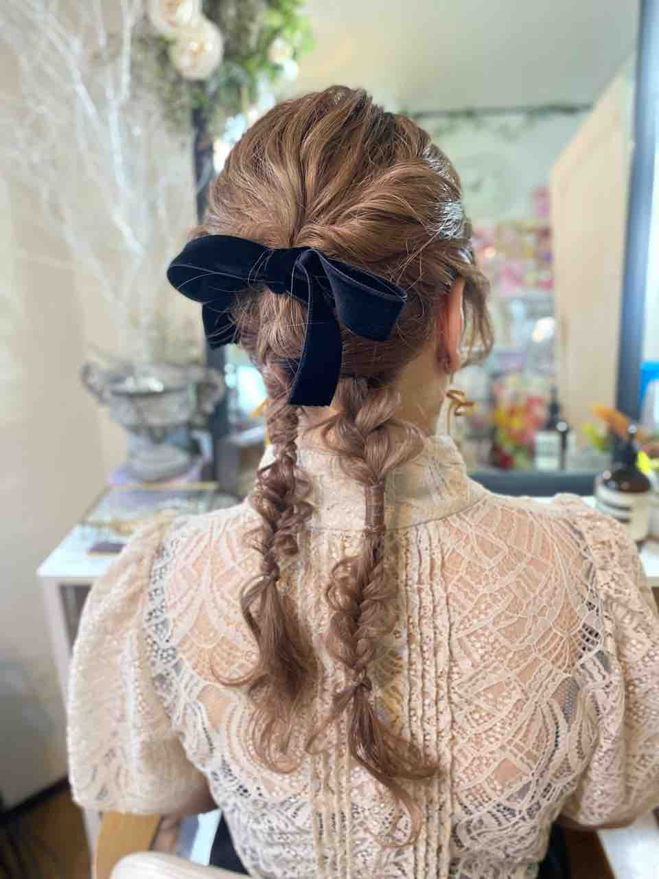 令和は大人ツイン お洒落な結婚式髪型 ツインテールアレンジのご相談も北千住cobacoにお任せください 北千住cobaco 北千住で1番可愛いヘアセット ヘアメイク 着物着付けのご相談はお気軽に Byconseils Beaute Cobaco