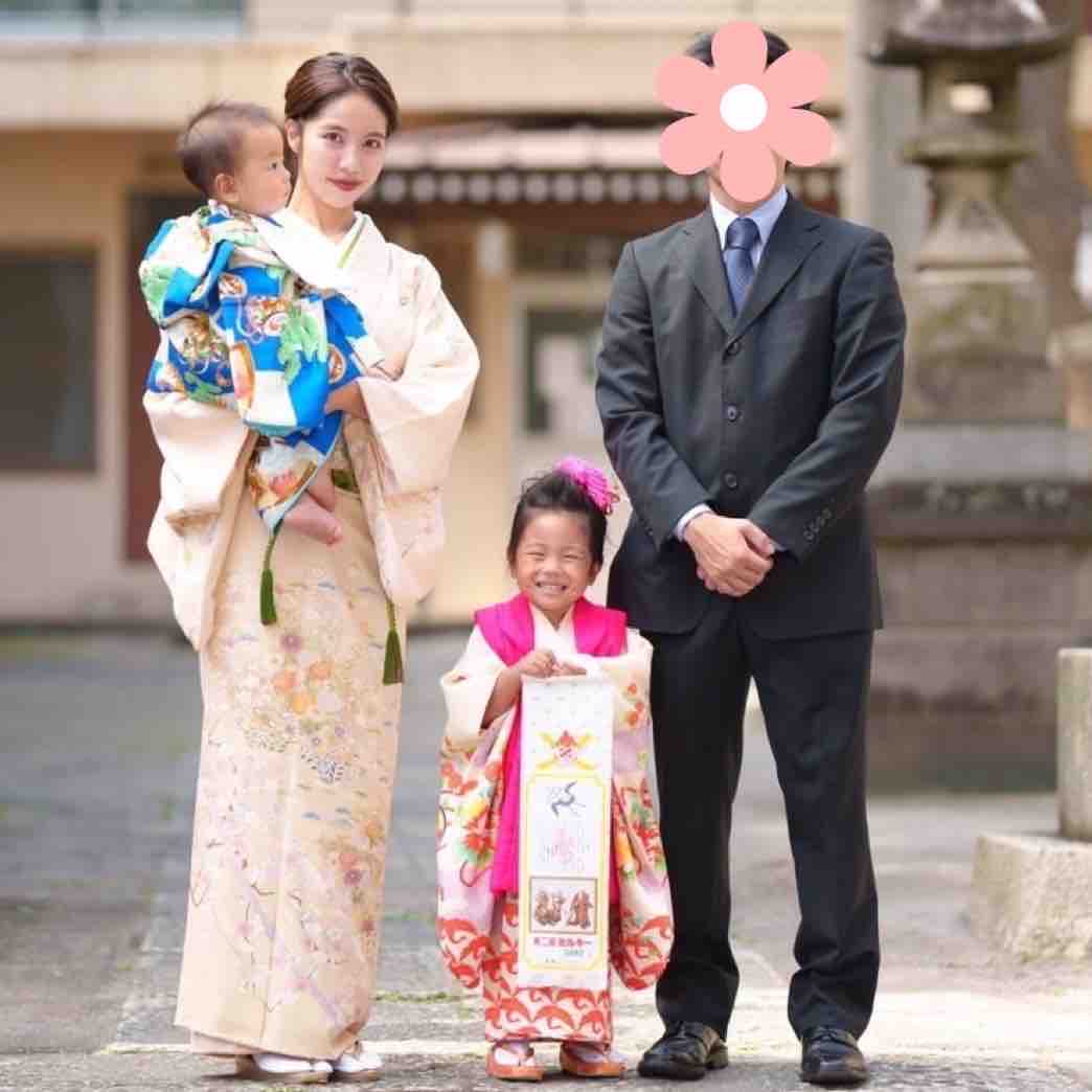 北千住で日本髪も◎！七五三ママ着物着付け・7歳さん日本髪・三歳さん