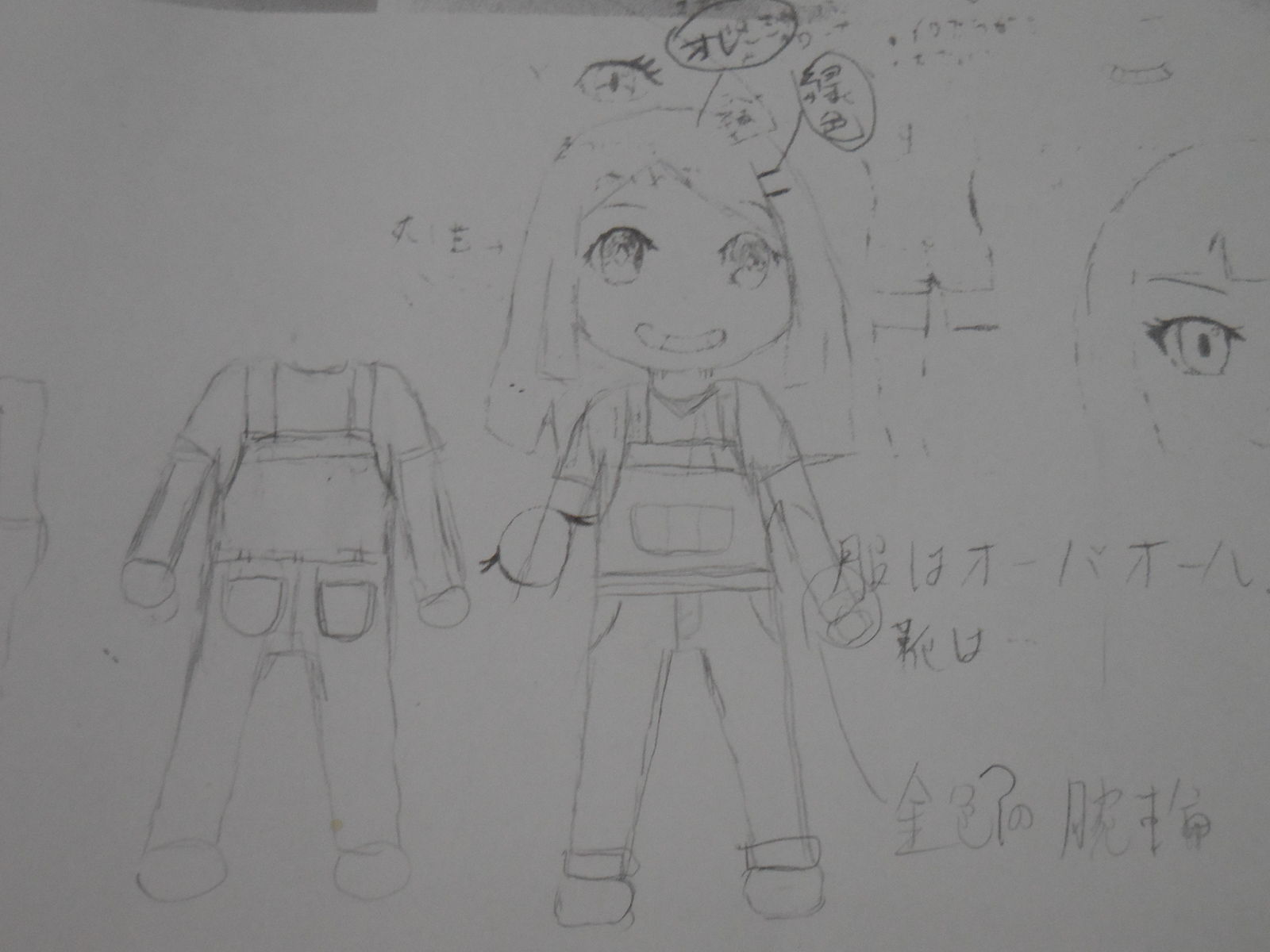 デフォルメ可動フィギュア 原型制作 Making