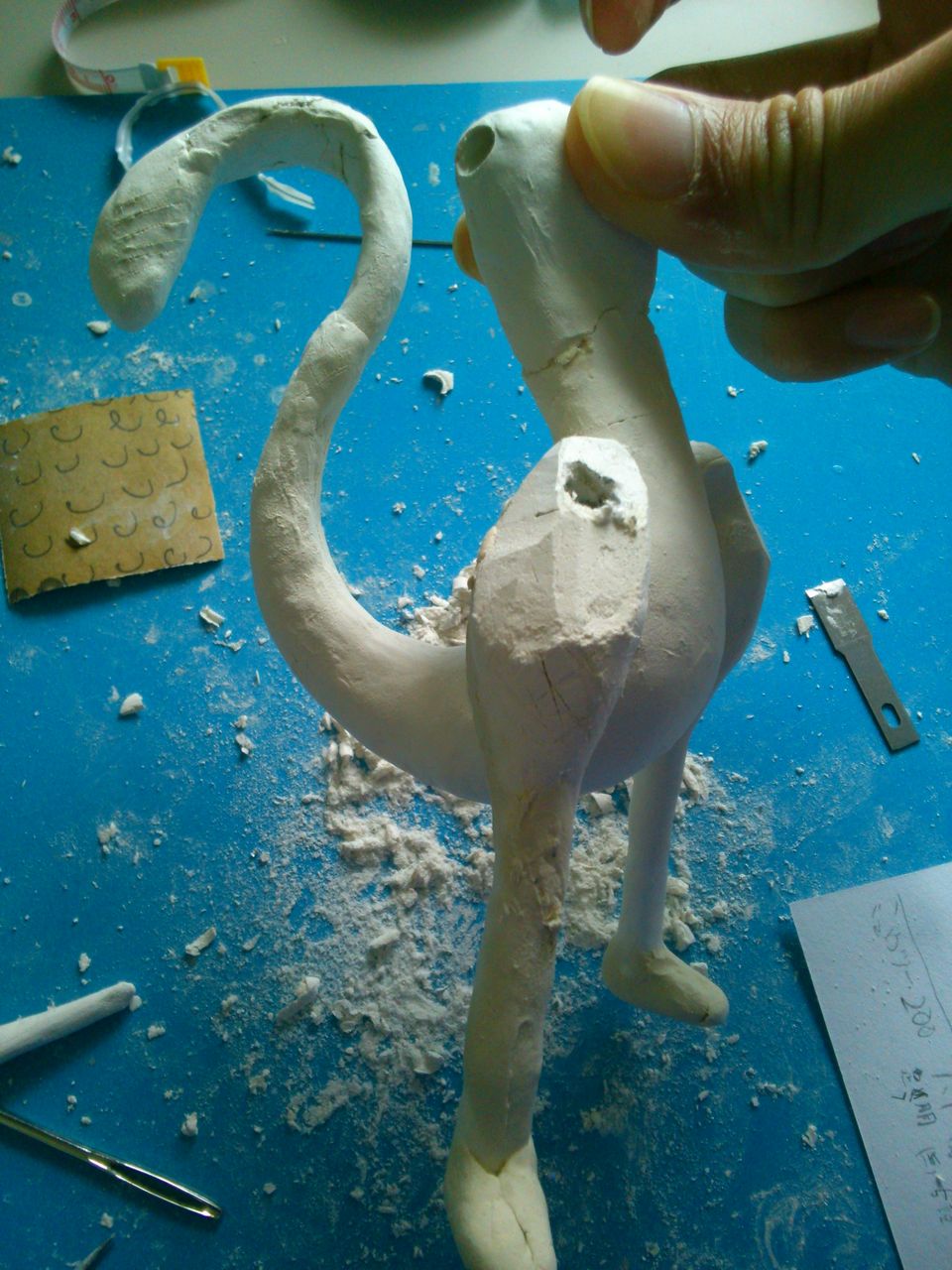 ポケモン ミュウツー制作 Making
