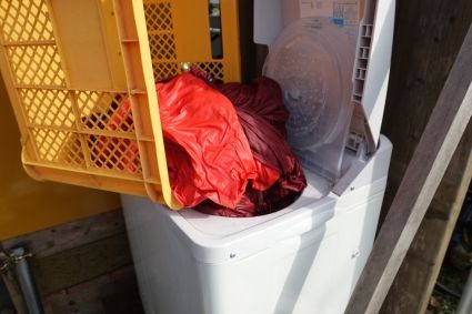 モンベル最強の化繊シュラフ バロウバッグ 0を洗濯する 真 田舎暮らしにあこがれて モンベル最強の化繊シュラフ バロウバッグ 0を洗濯する 真 田舎暮らしにあこがれて