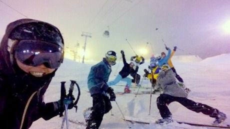 Telemark ski ladies night with Biff russel