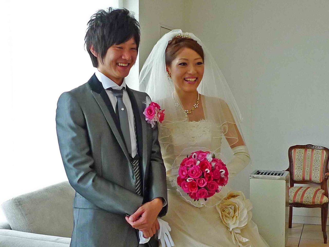 眩しいばかりの若いカップル マキノ レター