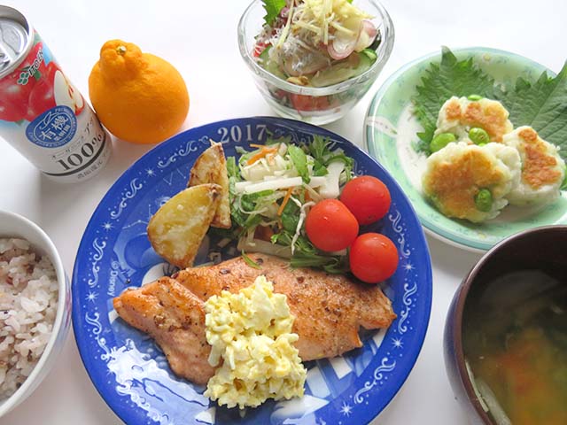 M Blog Sat Okストア 銀鮭ムニエルと はんぺんバーグ Livedoor Blog ブログ