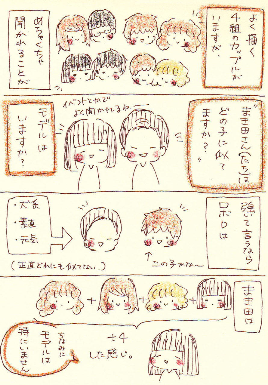 どれに似てる まき田のはなし