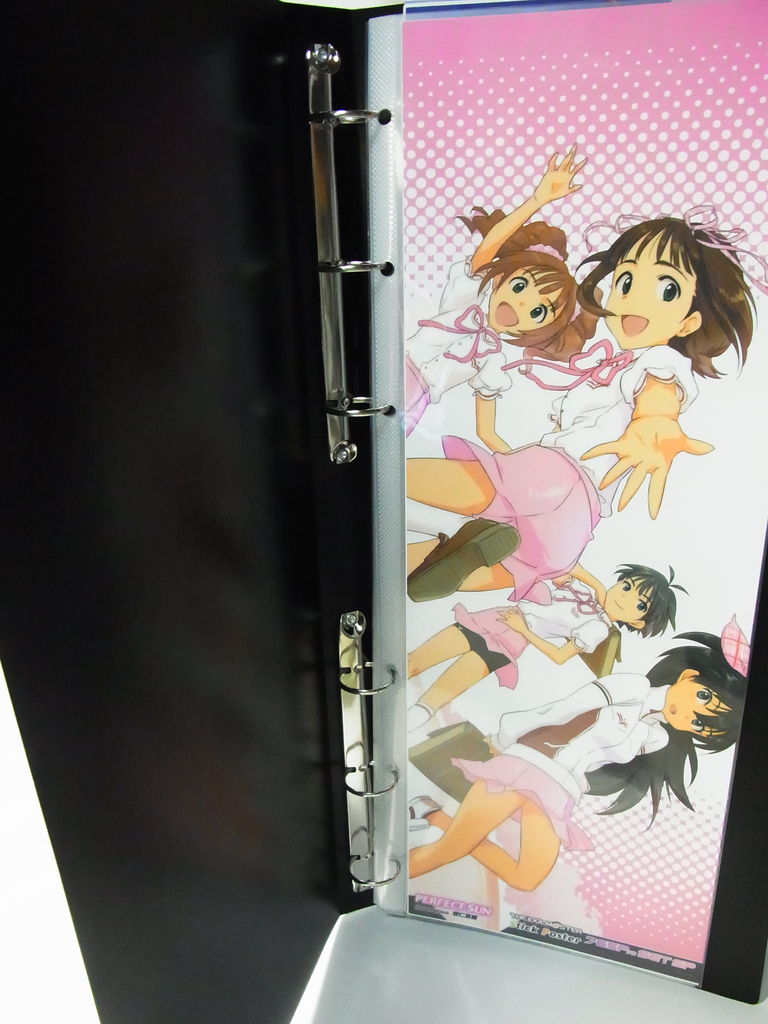 アイマススティックポスターをバインダーに入れてみた : まこっちゃん