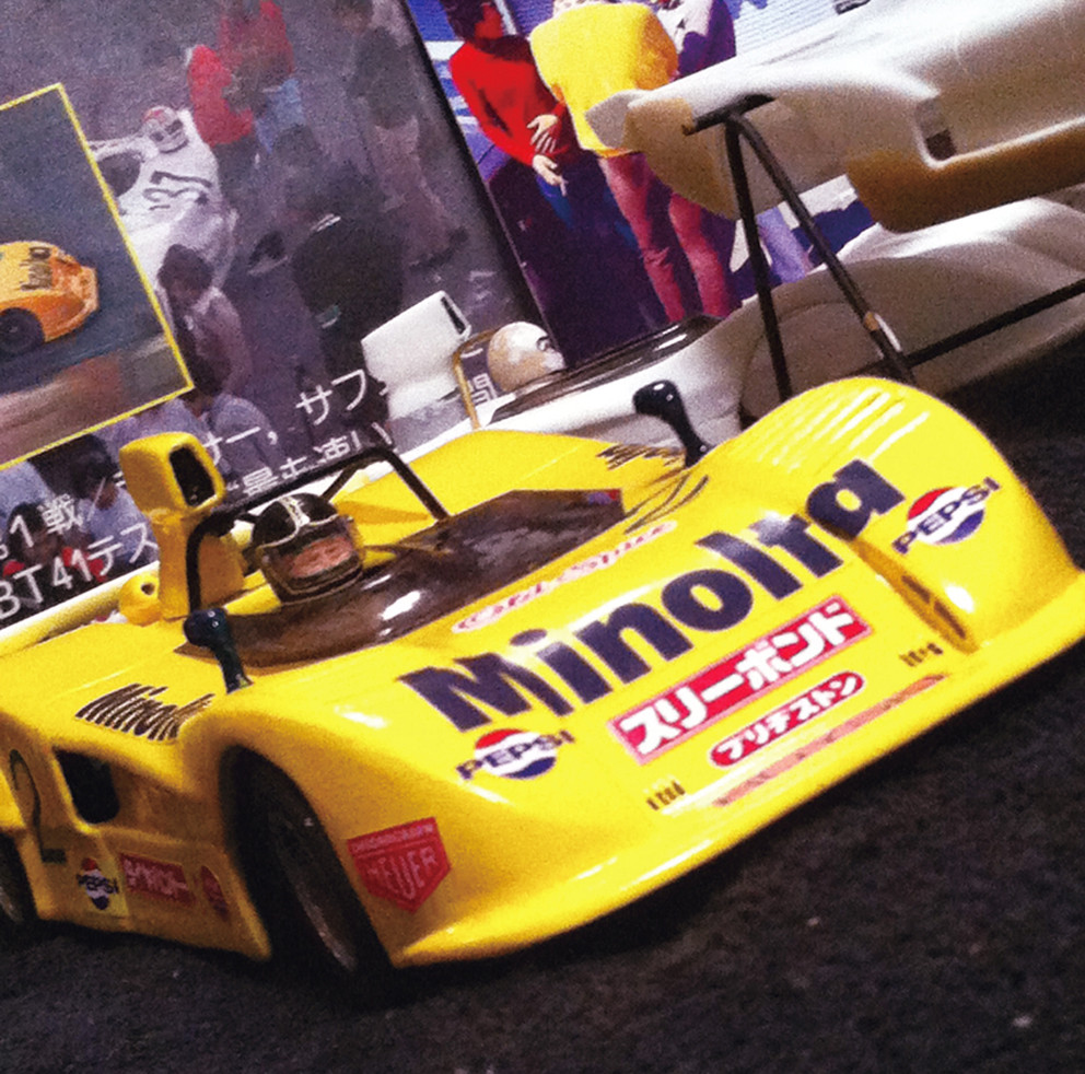 長谷見昌弘 マーチ 735 BMW ロングテール ミノルタ SR-T SPL