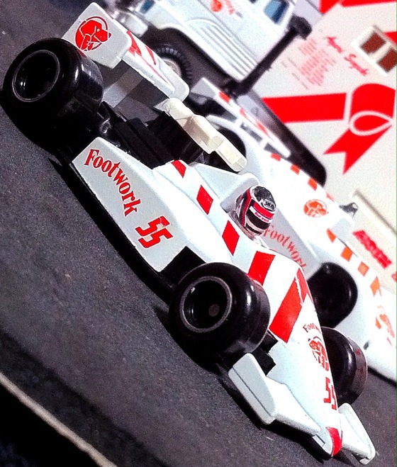 鈴木亜久里 Footwork マーチ87B YAMAHA 1988 : makoto2020のblog
