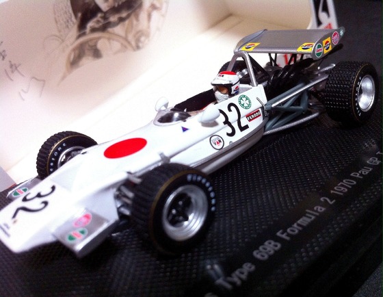 超希少エブロ1/43　生沢徹コレクション　ロータス６９Ｂ　１９７０年Ｆ２ポーＧＰ 生沢徹 ロータス69 1970 エブロ : makoto2020のblog