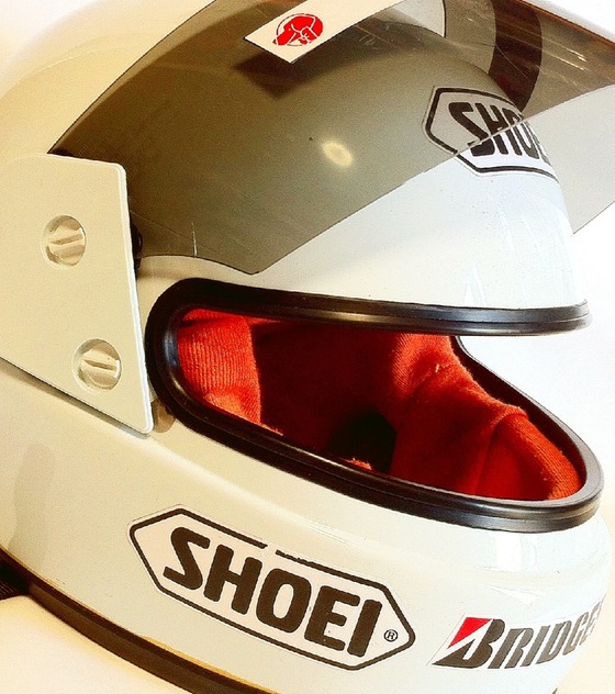 JFC F1 ヘルメット 鈴木亜久里 1/12 Driver Visor - Aguri Suzuki - Footwork(Arrows) Mugen Honda