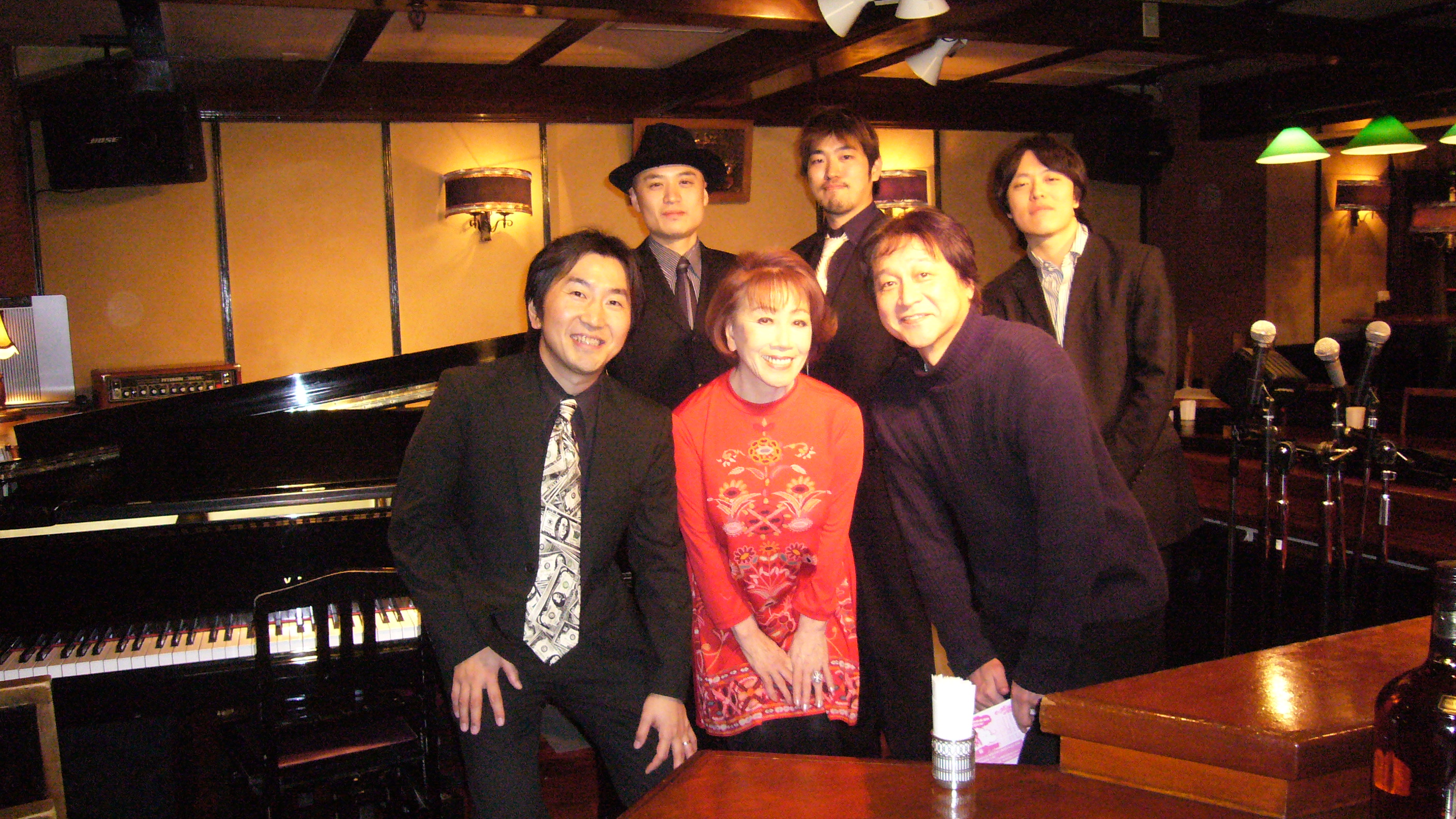 昨日の銀座ｓｗｉｎｇ ｌｉｖｅ 朝丘雪路 小柴大造 出口誠カルテット Makoto S Diary
