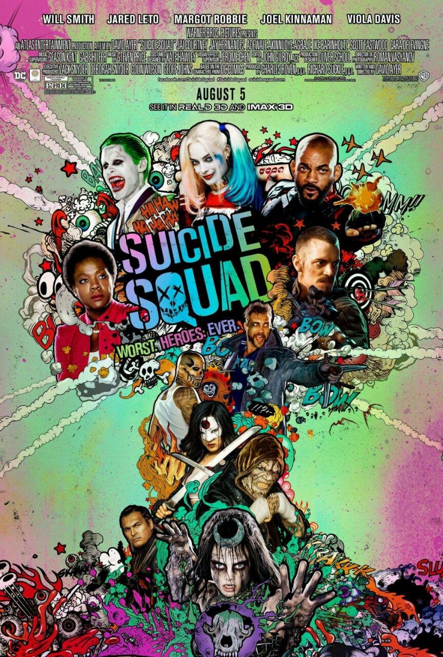 第170回 スーサイド スクワッド 映画を観た日は 第170回 スーサイド スクワッド 映画を観た日は