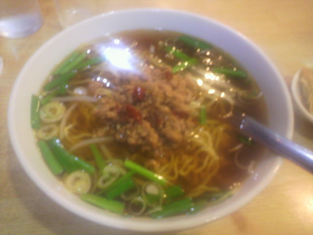 龍美 古出来店 台湾ラーメン 500円 <br>