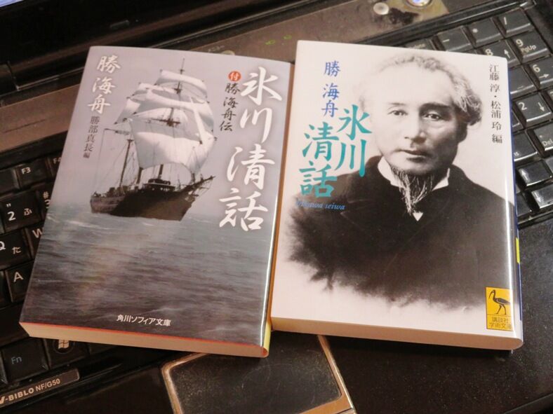 2種類の 氷川清話 5564 埼玉考現学 2種類の 氷川清話 5564 埼玉考現学