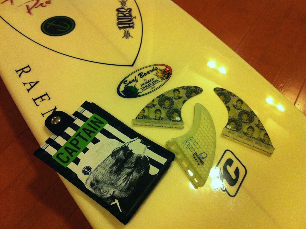 Captain Fin x Dane Reynolds Summer Teeth FIns : Takahiro