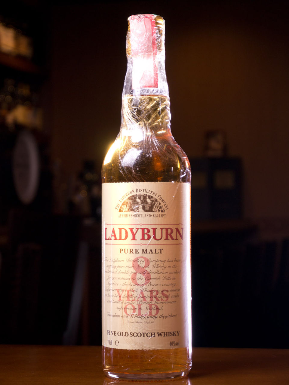 レディーバーン8年(オフィシャル) レディバーン LADYBURN 8年 8y 40% 70cl : モルトバーサウス