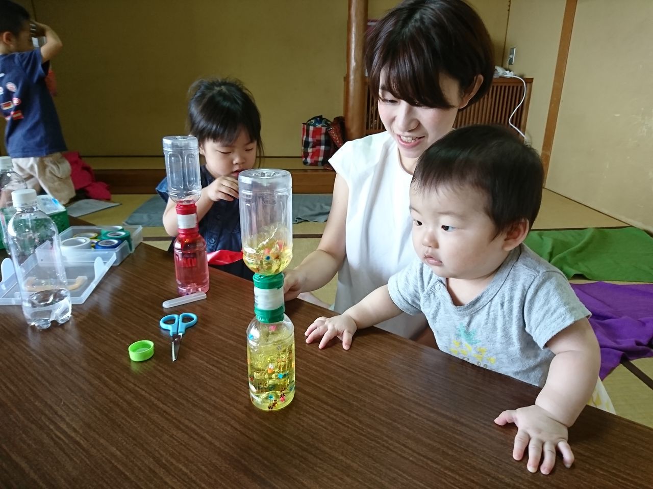 手作りおもちゃの タピオカ水族館 豊田市の親子教室 ママだっこ とよた