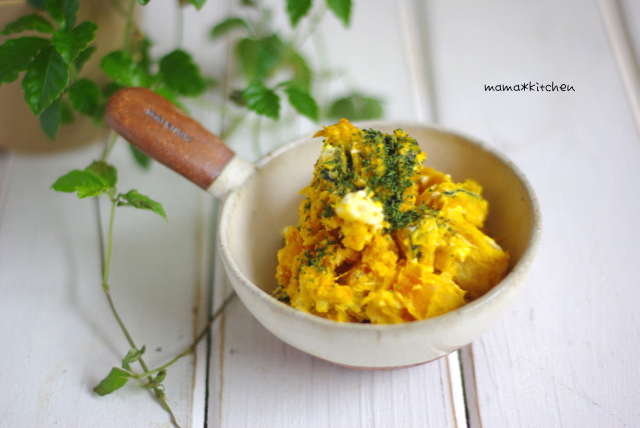 レンジで簡単 カレー風味 かぼちゃとクリームチーズのデリ風サラダ 金魚その後 Mama Kitchen Powered By ライブドアブログ