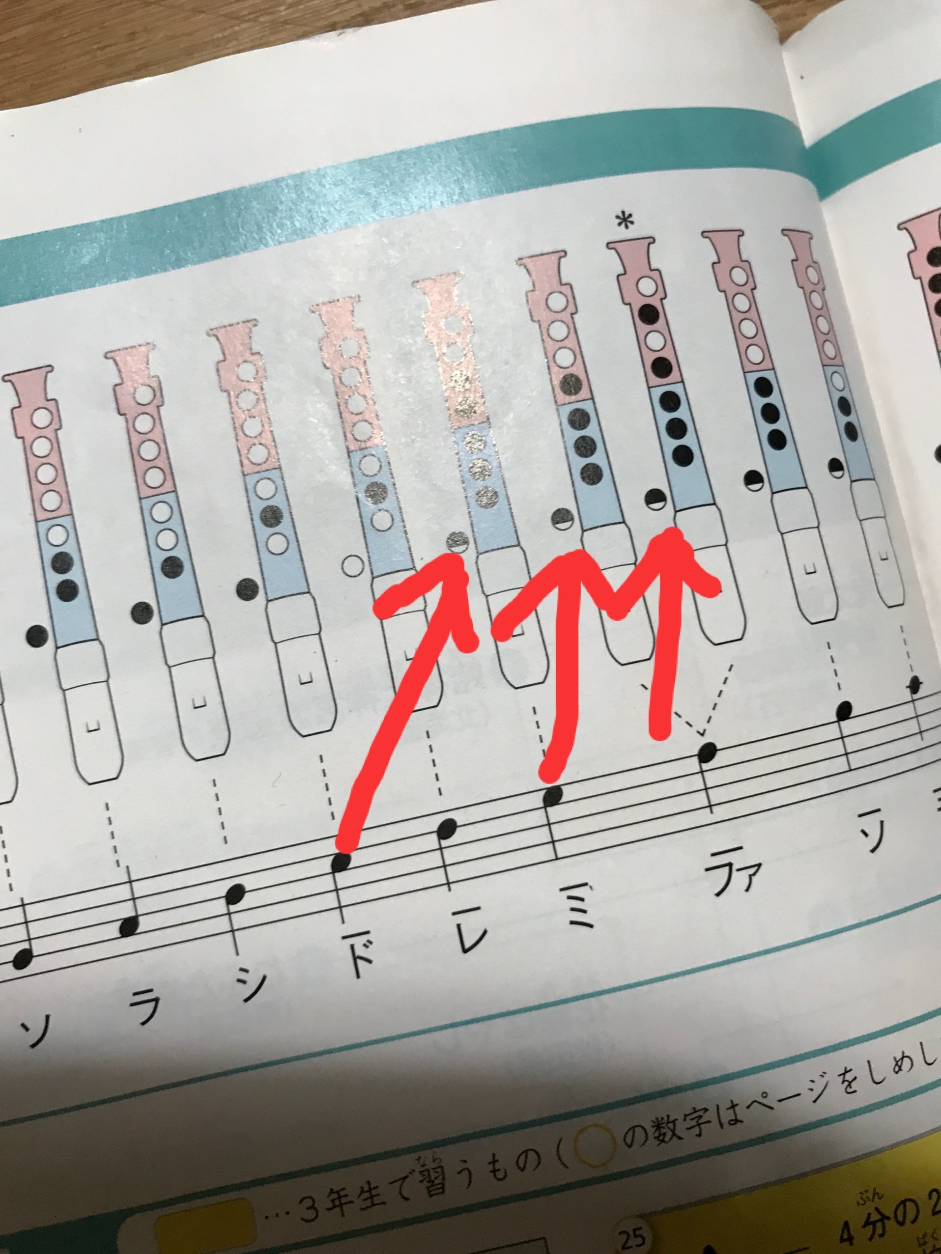 リコーダー 高い ミ