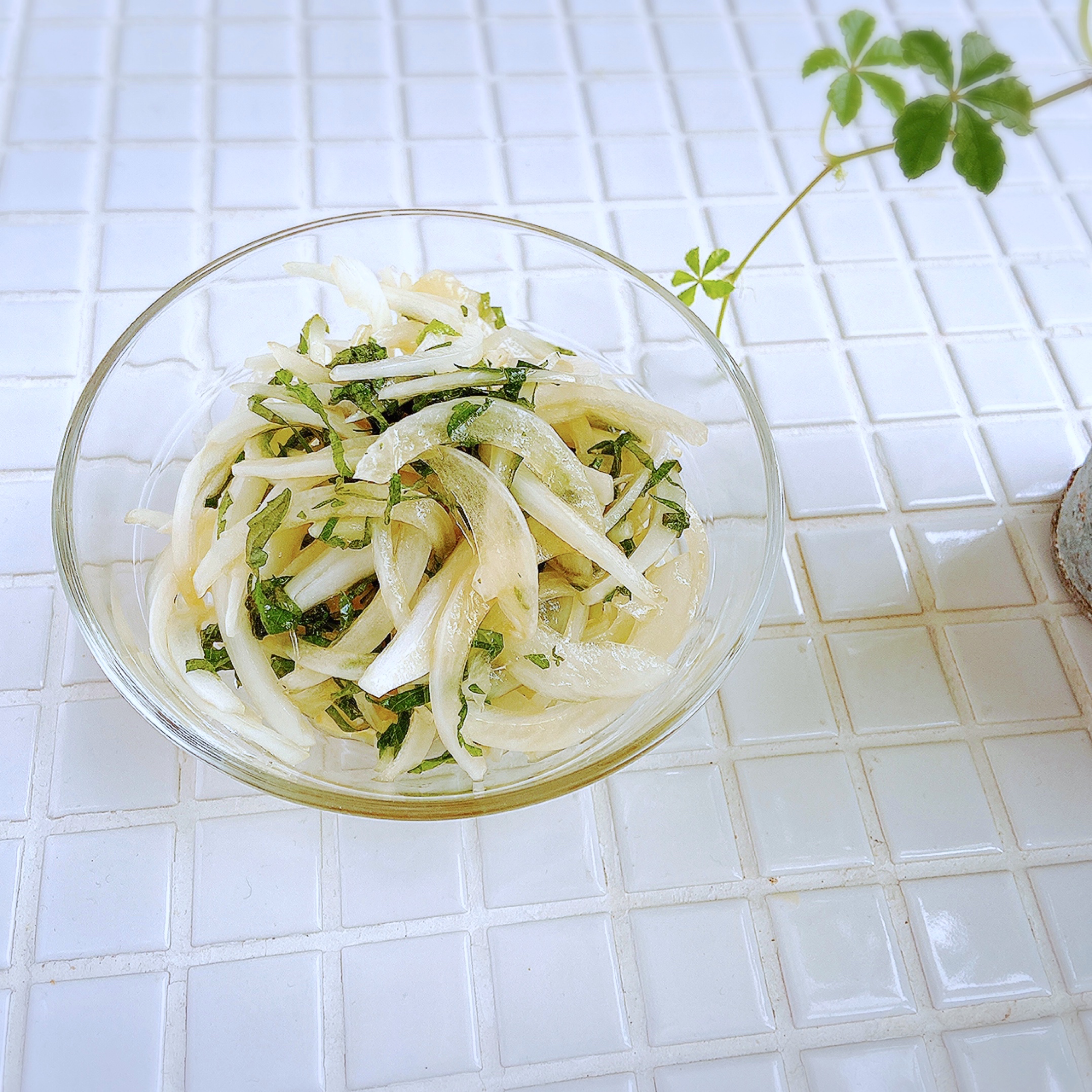 新玉ねぎが美味しい 玉ねぎと大葉のさっぱり和え の作り置き Mama Kitchen Powered By ライブドアブログ