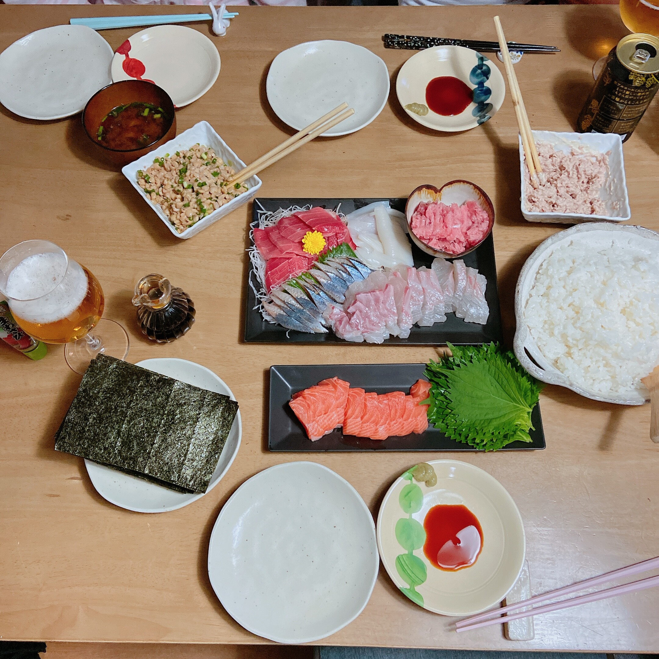 息子15歳のお誕生日 手巻き寿司 Mama Kitchen Powered By ライブドアブログ