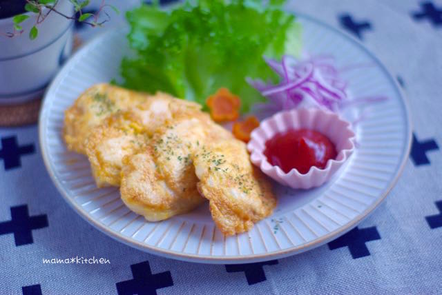 こどもリクエストno1 鶏むね肉のピカタ 気が重い授業 Mama Kitchen Powered By ライブドアブログ