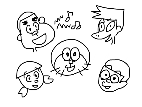 ドラえもん絵