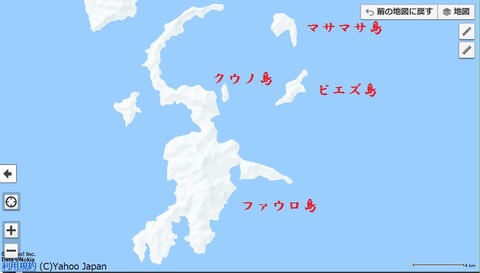 ピエズ島地図