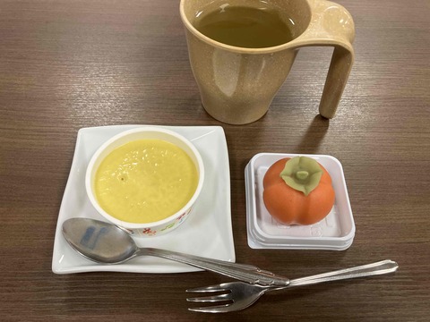 おやつ　安寧芋ムース