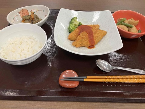 サワラのフライ