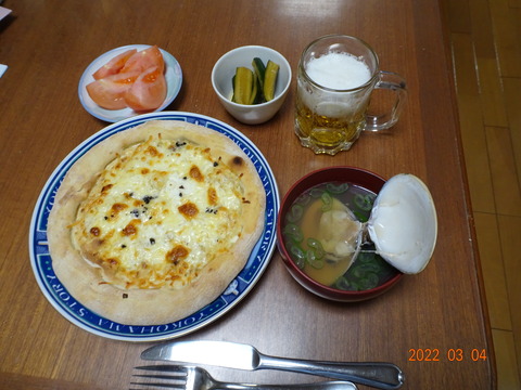4年3月4日夕食