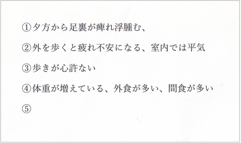 主訴