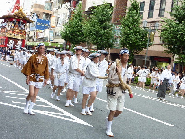祇園祭・山鉾巡行 100717 : mamataroおでかけ日記 祇園祭・山鉾巡行 100717 : mamataroおでかけ日記