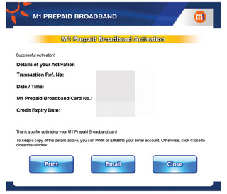 M1 Prepaid Broadband Top-up