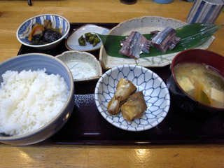 さんまの刺身定食