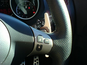 Tezzo F1タイプ パドルシフト装着 Alfa147 Factory Tezzo F1タイプ パドルシフト装着 Alfa147 Factory